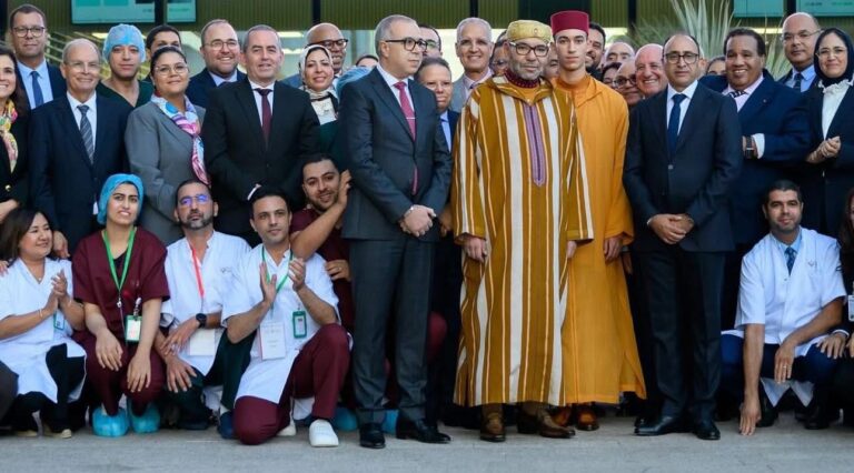 الرباط.. جلالة الملك محمد السادس يدشن المركب الاستشفائي الجامعي محمد السادس ويعطي تعليماته لبدء العمل بالمركز الاستشفائي الجامعي لأكادير…