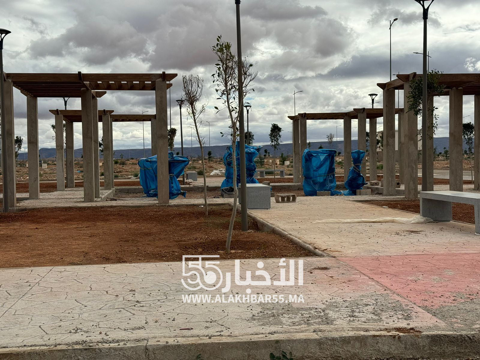 العروي.. انطلاق أشغال تهيئة بحي العمران تشمل المدار الطرقي والحدائق وملعبين للقرب