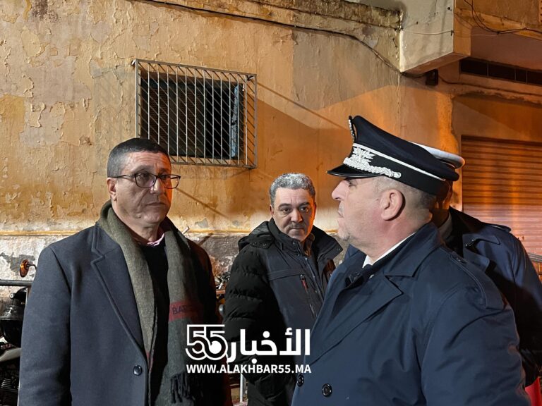 العميد الإقليمي محمد العيساوي يشرف على الترتيبات الأمنية لتأمين احتفالات رأس السنة بالعروي