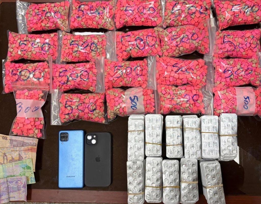 فاس: إحباط ترويج أزيد من 15 ألف قرص مخدر في عملية أمنية محكمة