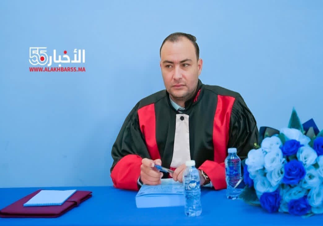 ترقية مستحقة للقاضي عبد الكريم شخش بالمحكمة الابتدائية بالدريوش