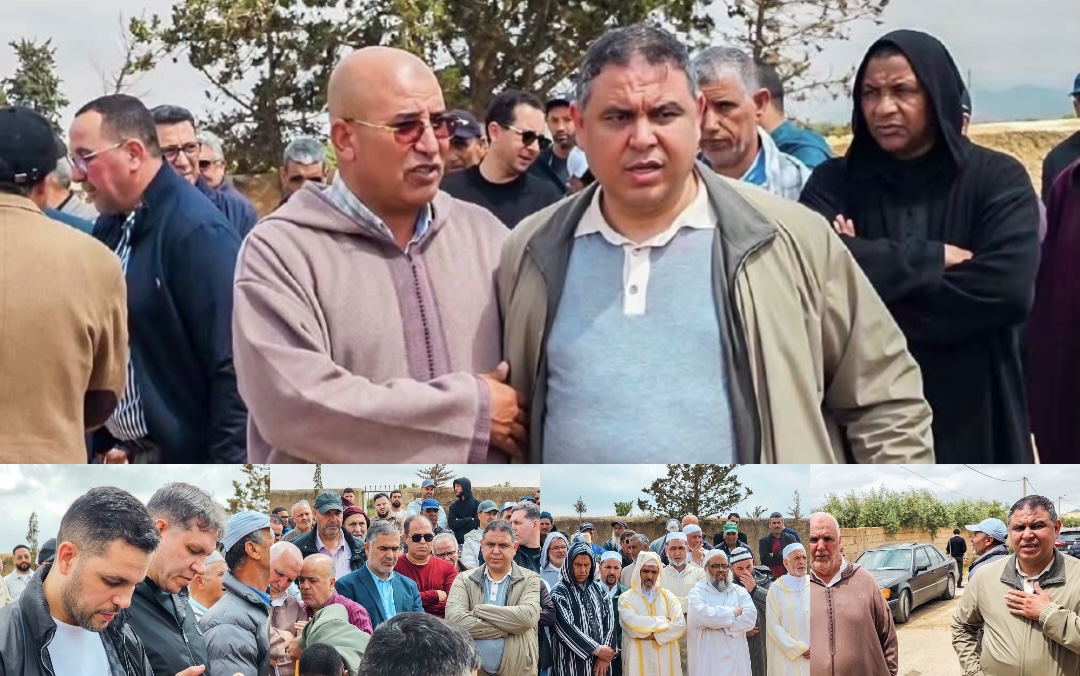 الدريوش تودّع حكيم مجعيط في جنازة مهيبة ببوفرقوش