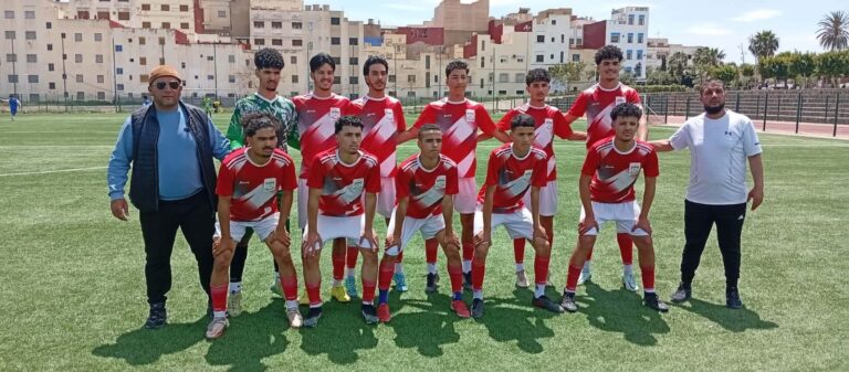 رجاء العروي يتربع على قمة ترتيب بطولة U20 ويتفوق على كبار أندية الإقليم
