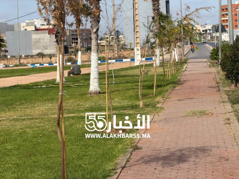 السلطة المحلية وجماعة العروي تهيئان مصلى المدينة استعداداً لصلاة عيد الأضحى