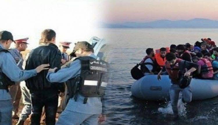 درك بني شيكر يحبط محاولة للهجرة السرية ويوقف أزيد من 40 مرشحاً