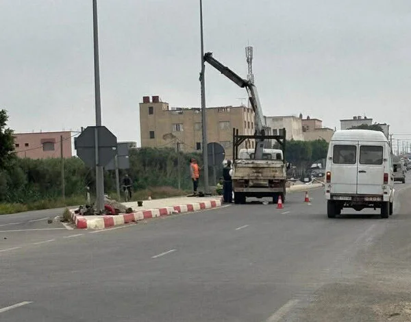 السلطة الإقليمية بالناظور تتابع ميدانياً مشروع إنارة الطريق بين تاويمة وأركمان ضمن استكمال تثنية الوطنية رقم 16 4 السلطة الإقليمية بالناظور تتابع ميدانياً مشروع إنارة الطريق بين تاويمة وأركمان ضمن استكمال تثنية الوطنية رقم 16