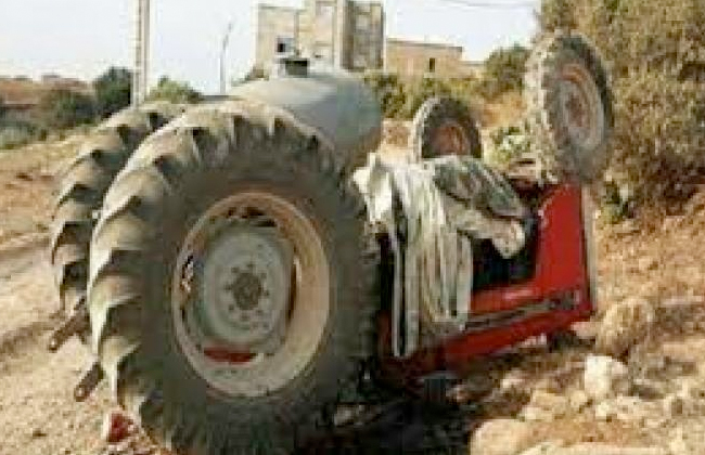 سهل كارت.. وفاة شخص بالمستشفى بعد سقوط جرار عليه ضواحي العروي