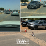حفرة وسط الطريق الوطنية بين العروي والدريوش تتسبب في سلسلة حوادث سير بجماعة بني وكيل وسط مطالب بتدخل عاجل