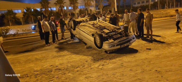 حادثة سير خطيرة بسلوان: 4 إصابات بعد اصطدام سيارة بدراجة نارية قرب قصر الذهب