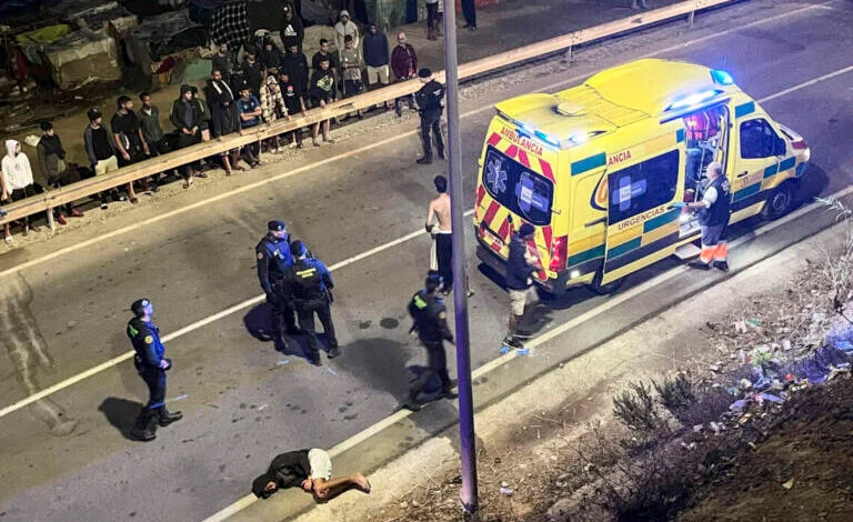 شجار عنيف بين مهاجرين بسبتة يخلف ثلاثة مصابين ويثير قلق السكان