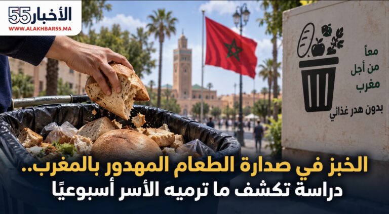 الخبز في صدارة الطعام المهدور بالمغرب.. دراسة تكشف ما ترميه الأسر أسبوعيًا